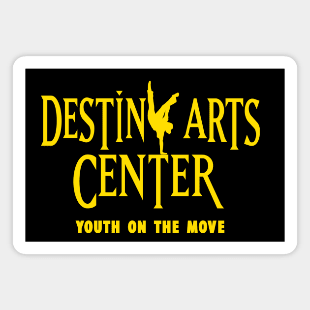 Classic Youth on the Move (Yellow) Magnet by Destiny Arts Center